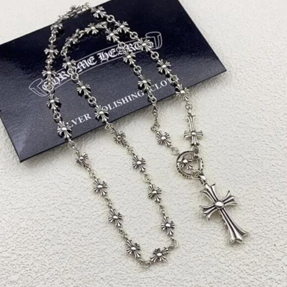Chrome Hearts Necklace Sterling Silver - Picture 1 of 5